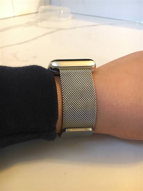 apple watch fake milanese loop